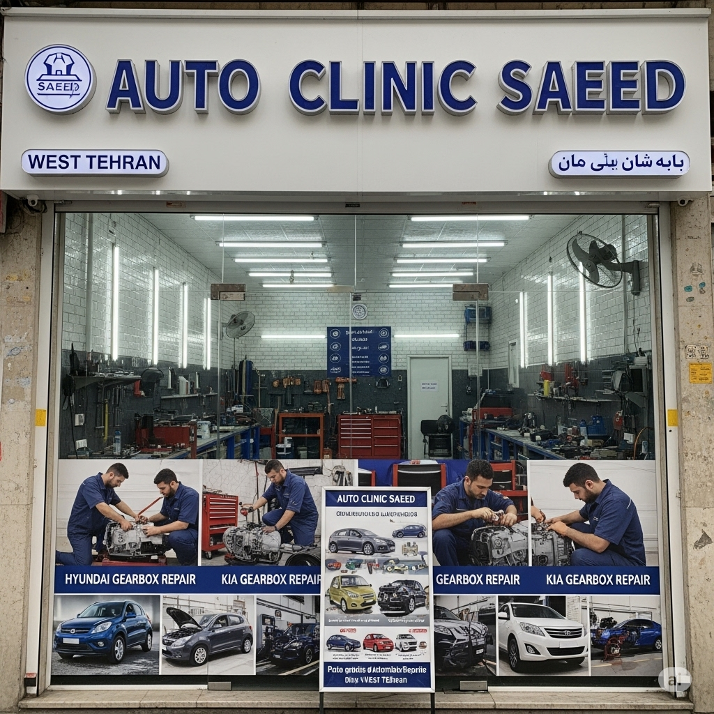 اتو کلینیک سعید خدمات تخصصی تعمیر گیربکس اتومات هیوندا و کیا در غرب تهران سازمان برنامه